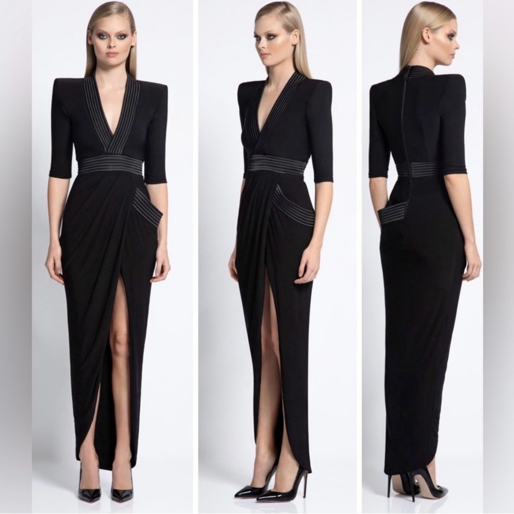 Zhivago Black Eye of Horus Dress / Size 8 / Large NWT